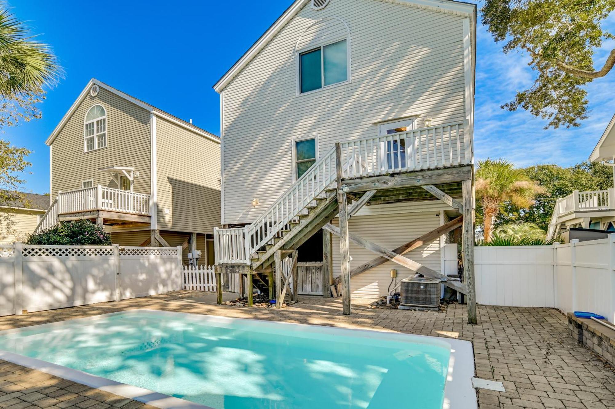 Surfside Beach Oasis With Private Pool And Gas Grill! Myrtle Beach Dış mekan fotoğraf