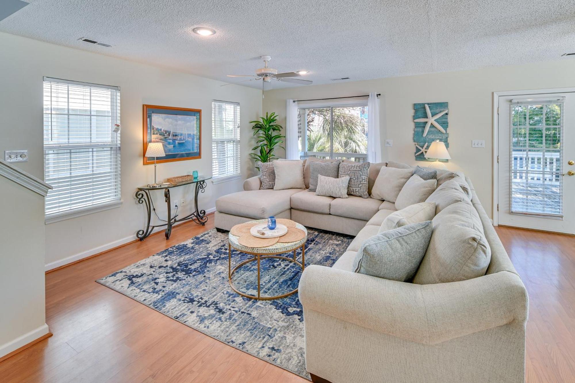Surfside Beach Oasis With Private Pool And Gas Grill! Myrtle Beach Dış mekan fotoğraf